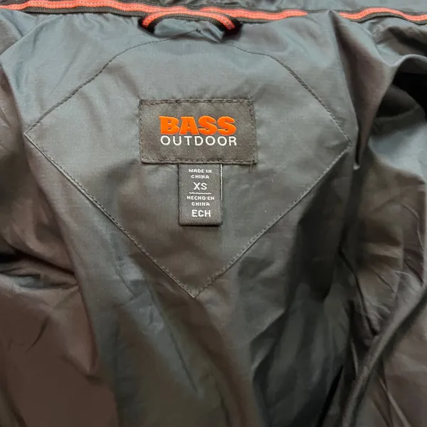 BASS OUTDOOR Full Zip Puffer Jacket Womens size XS - Image 8