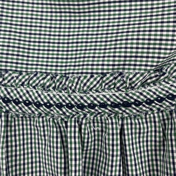American Eagle Y2K Gingham Skirt Sz 14 Cottagecore Boho Academia Drop Waist - Image 4