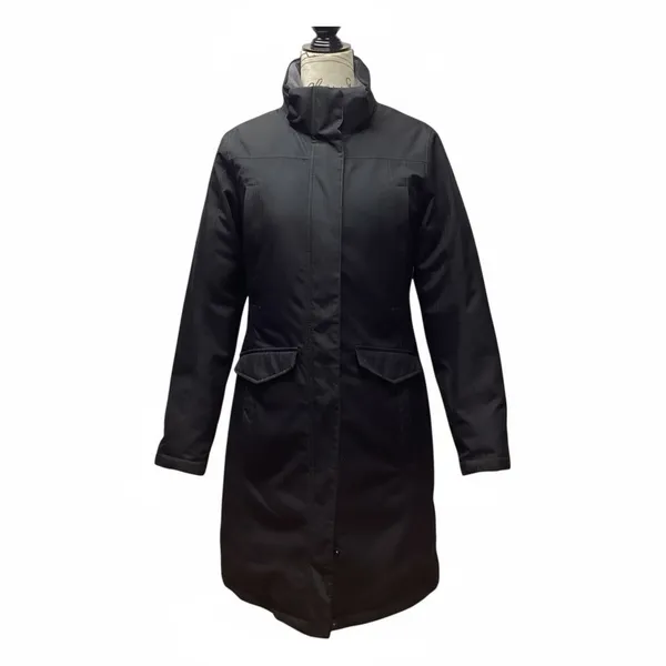 Eddie Bauer Extreme Temp Down filled long stadium coat Black Size Small - Image 3