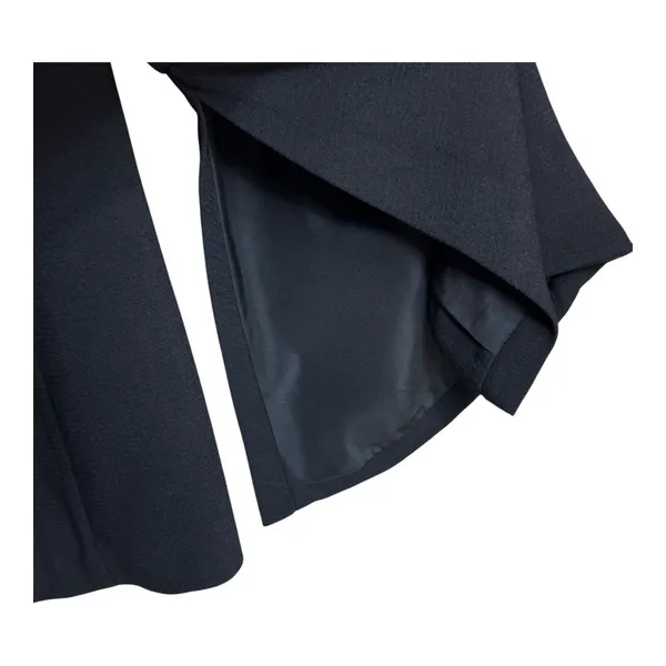 WHO WHAT WEAR Black Bell Sleeve Kimono Style Open‎ Front Blazer Jacket Women's L - Image 5