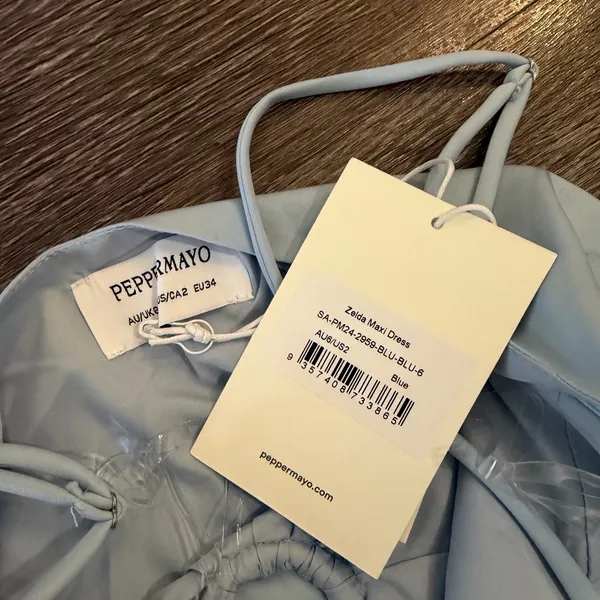 Peppermayo Zelda Maxi Dress - Blue - Image 8