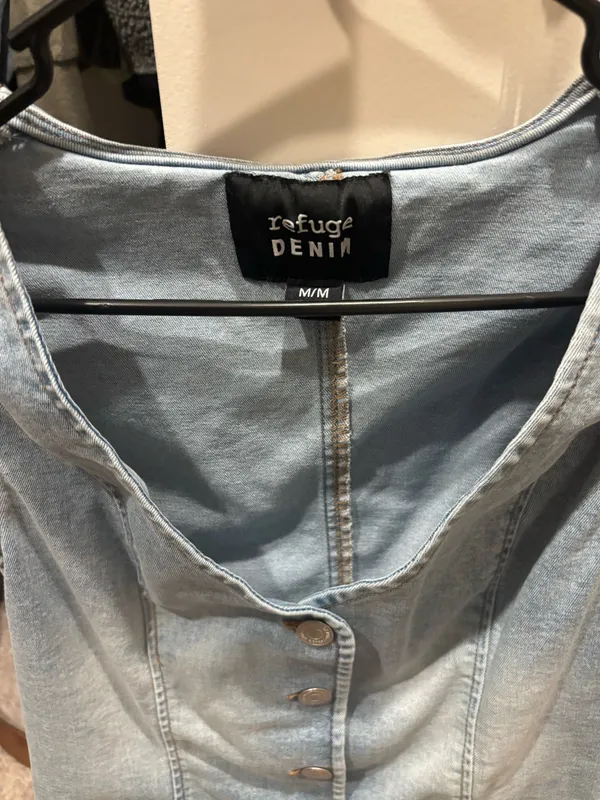 Denim top Blue Size M - Image 3