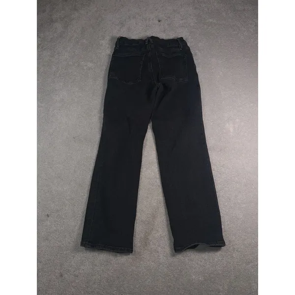 good american good legs straight jeans black 10/30 - Image 7