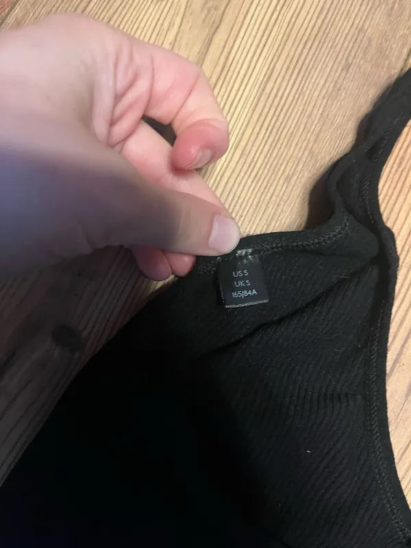 Black Urban Outfitters halter neck Crop Top - Image 3