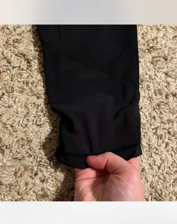 Lululemon black mesh leggings - Image 4
