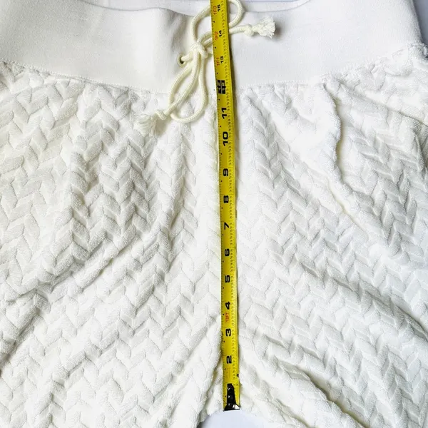 Nike Joggers Women’s‎ Sz L Everyday White Track Tapered Leg and High-Waisted Fit - Image 4