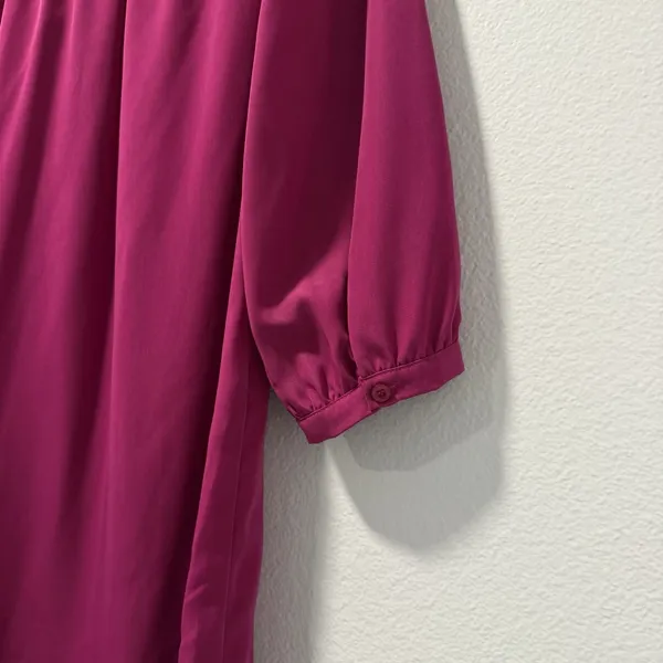 Felicity And Coco Size-M Women's Dress Purple 3/4 Sleeve‎ - Image 12
