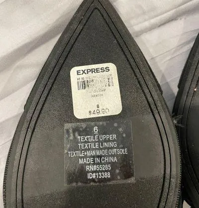 Express Black Flats - Image 3