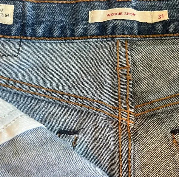 Levi's High-Waisted Wedgie 501 Denim Shorts - Image 4