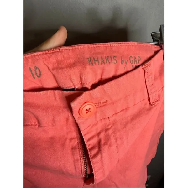 Gap Chino City Pink Shorts 4 inseam Size 10 - Image 5