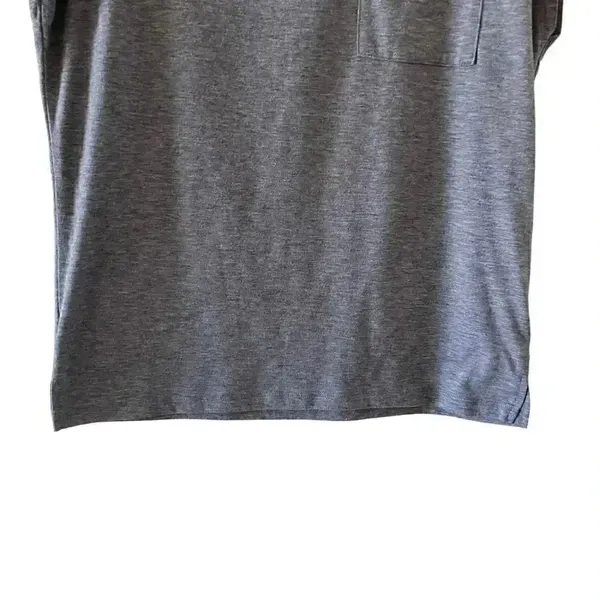 Mirol Charcoal Gray Short Sleeves Minimalist T-Shirt SZ M #1232 - Image 4