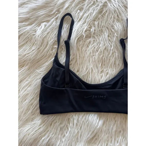 Nike Skims Matte Micro Scoop Bra Obsidian Size XS - Image 6