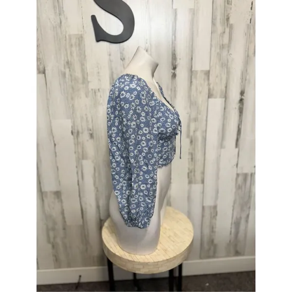 Wild fable blue blouse - Image 5