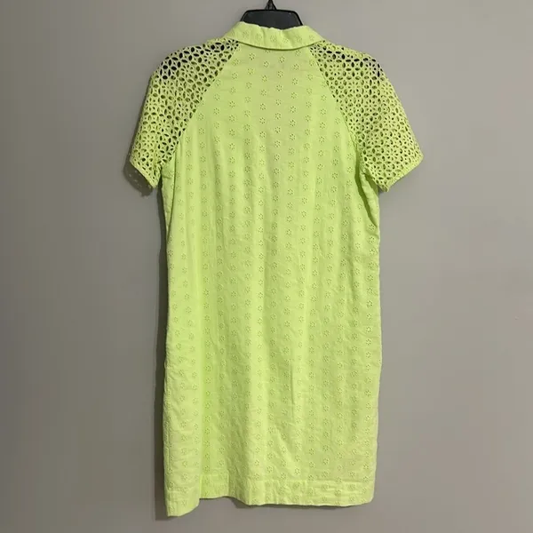 J. Crew Eyelet Shirtdress green size 2 - Image 7