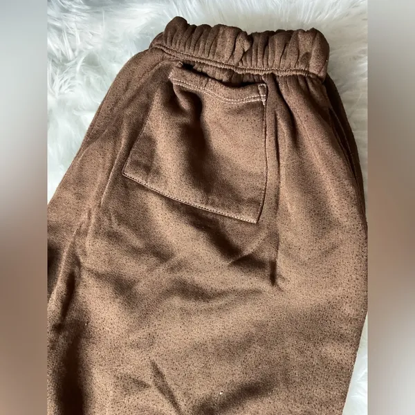 Boys Lie Josh Grunfeld Vintage Sweatpants in Chocolate - Image 8