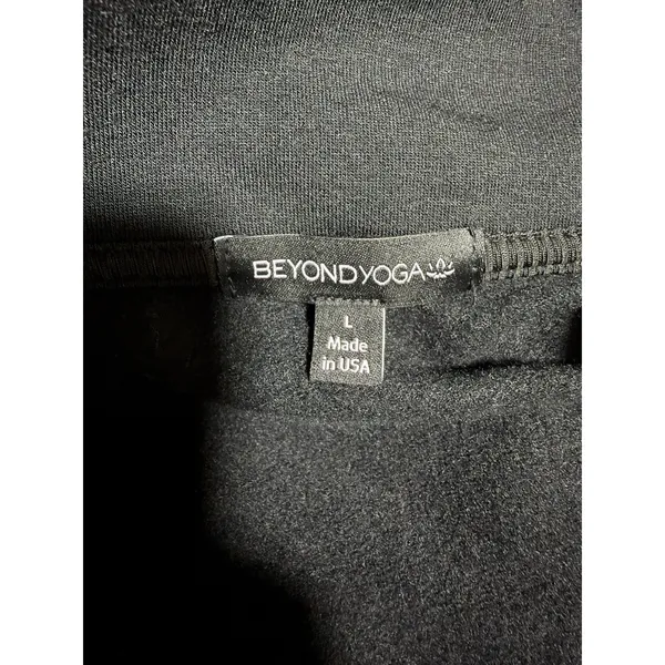 Beyond Yoga Ski Weekend Half Zip Jumpsuit Black Women's‎ Size Large - Image 9
