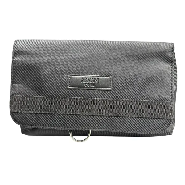 Giorgio Armani Hanging Toiletry Bag | Armani Code Black Travel Organizer - Image 2
