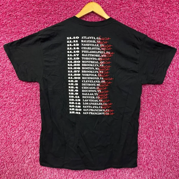 HER I Used to Know Her Tour Dates Polaroid Urban Pop Tee M - Image 3