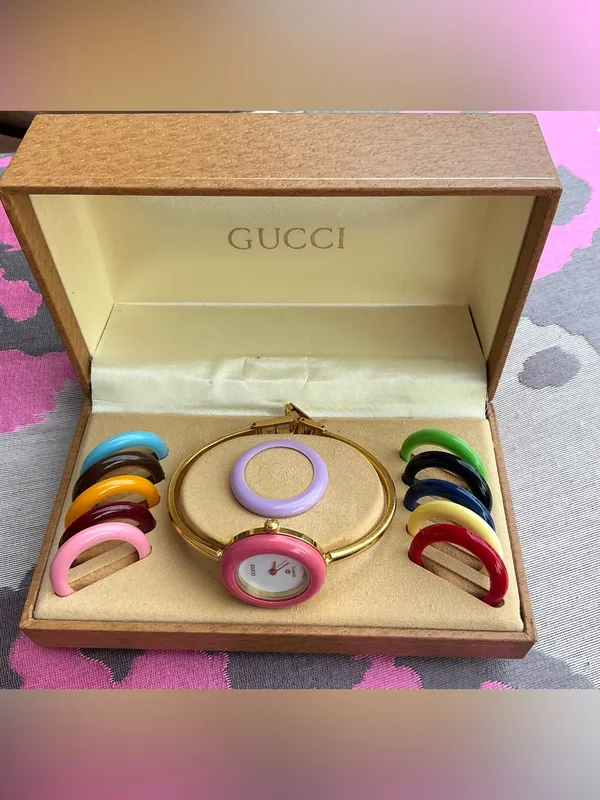 Dressy GUCCI interchangeable bezel watch set ❤️‍🔥❤️‍🔥❤️‍🔥 - Image 7