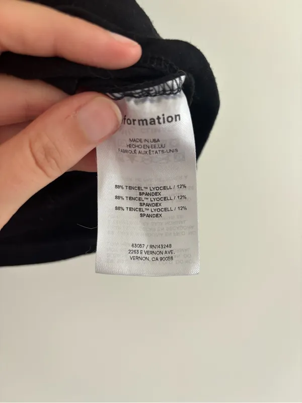 Reformation Ezlynn Knit Off-Shoulder Top Black - Image 5