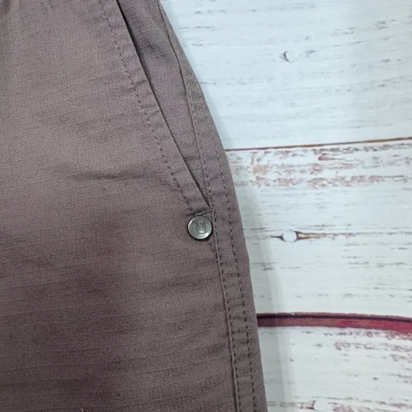 Vuori‎ Pants Womens Small Ripstop Wide Leg Cropped Organic Cotton - Hazel VW416 - Image 4