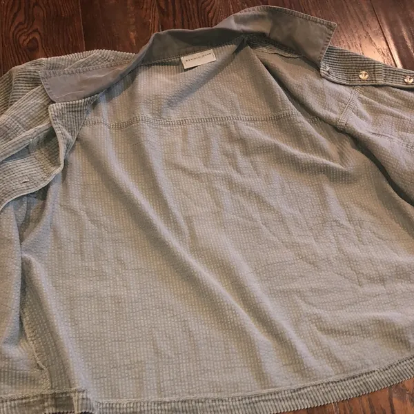 Vintage green corduroy size medium shirt jacket/shacket - Image 6