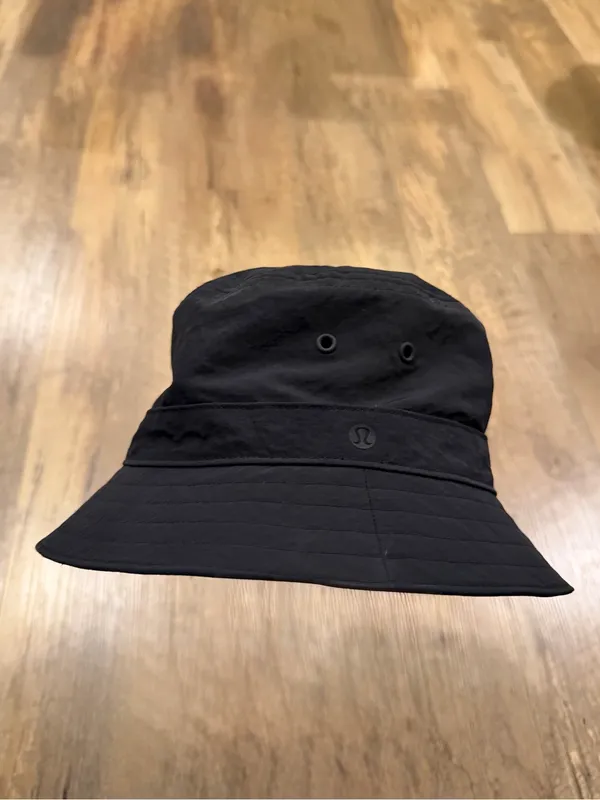lululemon athletica Charcoal Black Bucket Hat S/M - Image 3