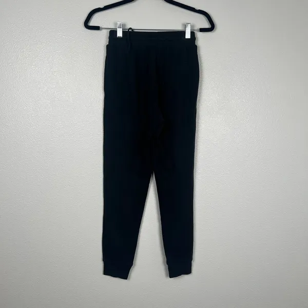 Sunday Best Women's‎ Waffle Knit Joggers Black Sz XS - Image 5