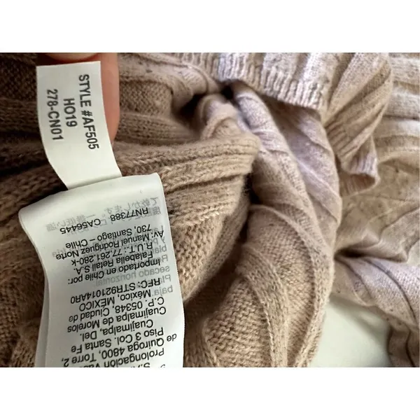 Madewell Donegal Evercrest Turtleneck Sweater in Coziest Yarn Size S - Image 9
