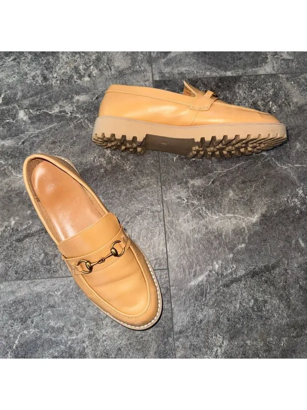 a new day Tan Loafer Shoes Size 8.5 - Image 4