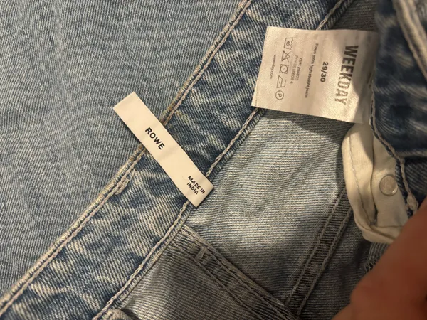 Rowe Weekday Extra High Straight Jeans - Image 3