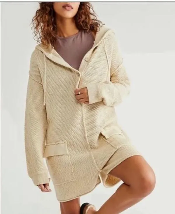 Free People Beach Ryleigh Sweater Romper - Image 2