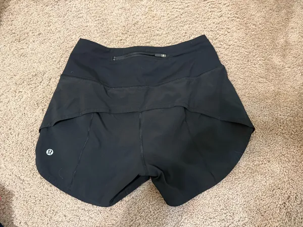 Black Lululemon Shorts Speed 4" - Image 2