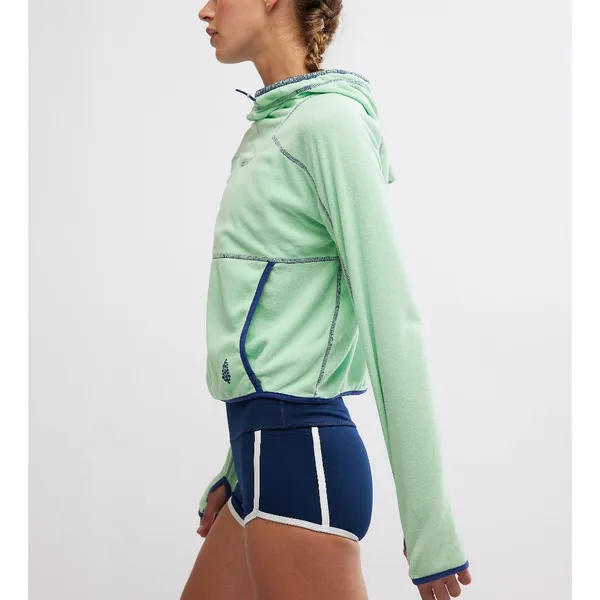 FP MOVEMENT Care FP On The Run Lightweight Fleece Pullover /Jade - Image 6