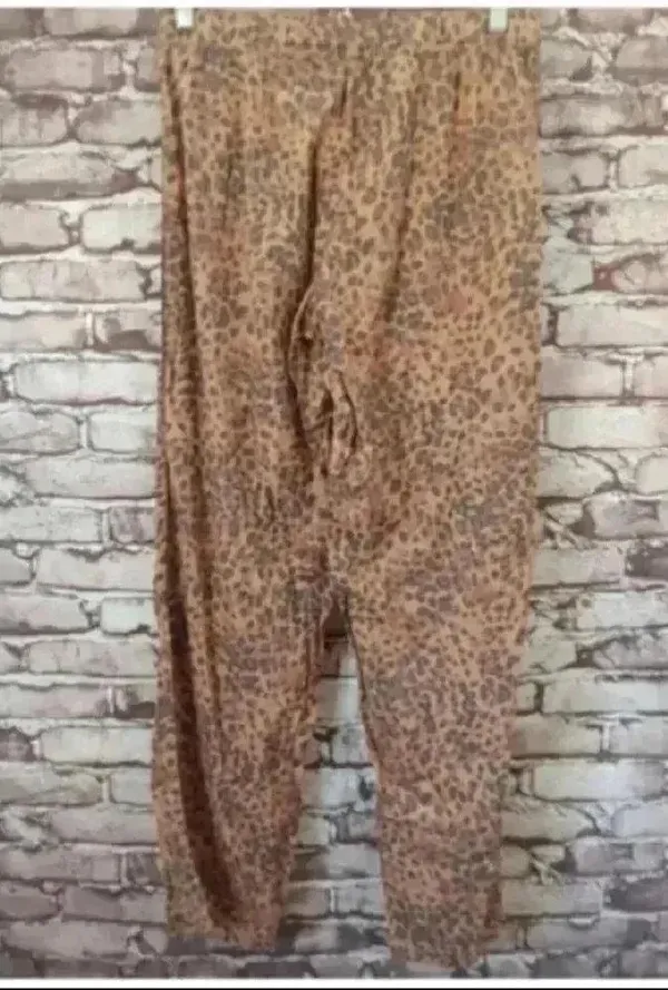 🆕 NWOT Aerie Elastic-Waist Leopard Lounge Pants S 🆕 - Image 3