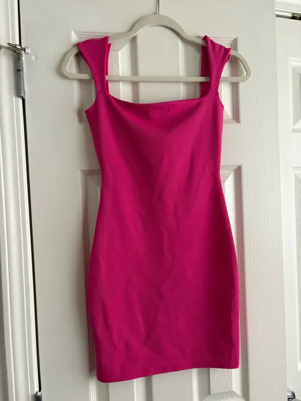 Pretty Little Thing Hot Pink Mini Dress - Image 2