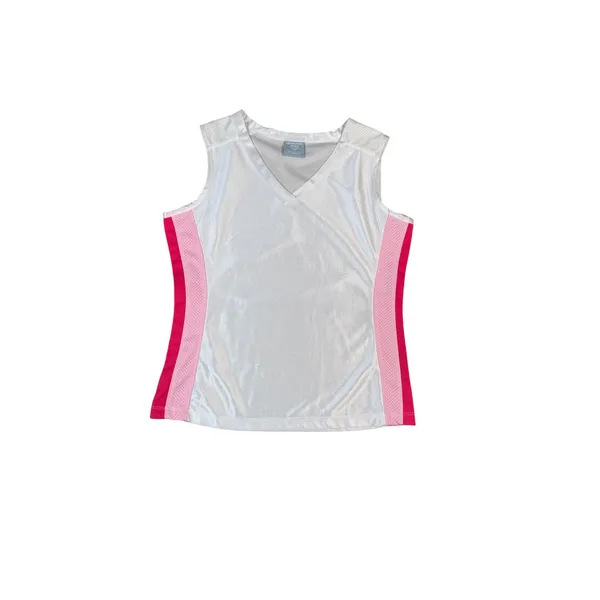 Canyon River Blues Girls XL Tank Top Sleeveless‎ Athletic Pink Trim - Image 2