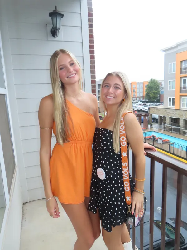 Orange Dress - Image 4