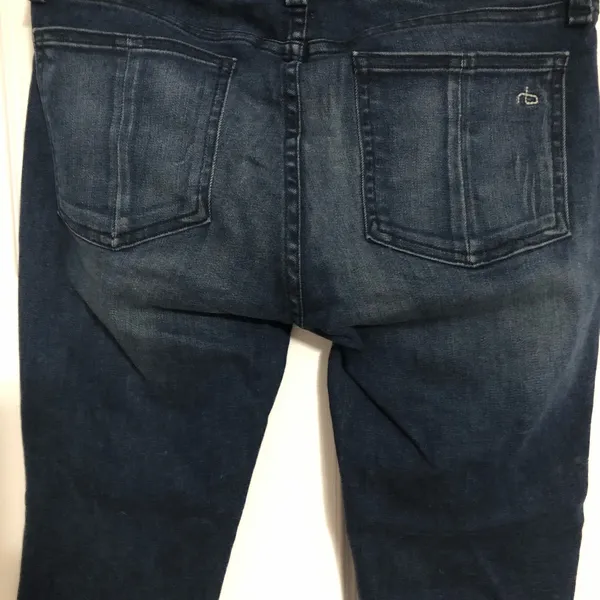 Rag & Bone jeans women’s zipper pocket & ankle skinny high‎ rise jeans. size 28 - Image 7