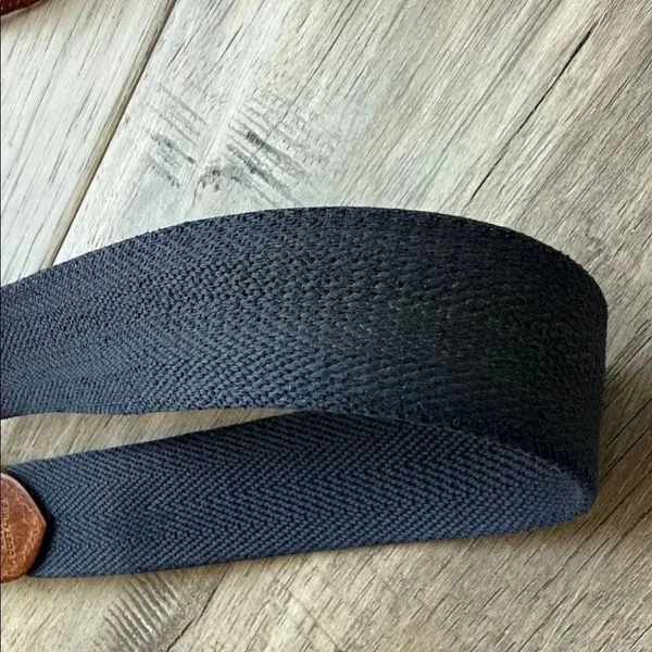 Coach Belt Navy Leather - Image 6