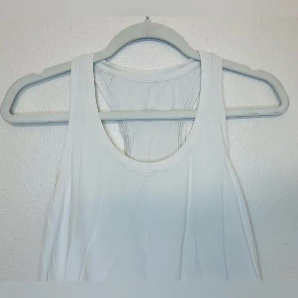 Lululemon Women’s Swiftly Tech Racerback White Tank Top Size M‎ - Image 5