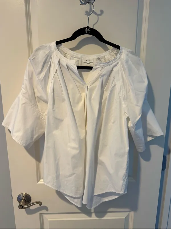 ALC Frank Chloe White Blouse | Size 4 - Image 5