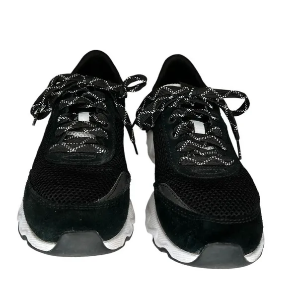 Sorel Kinetic Lite‎ Lace Sneakers Black/White Shoes NL3516-010 Women’s Size 8.5 - Image 3