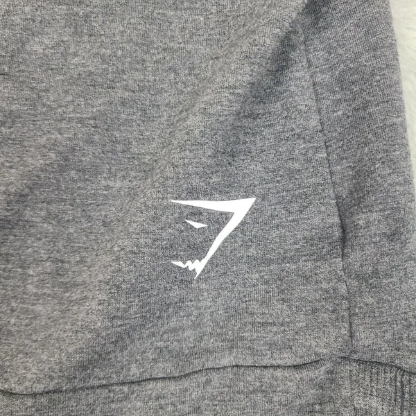 Gymshark Solace sz Sm Womens Gray Cropped Long‎ Sleeve Athletic Pullover Sweater - Image 2