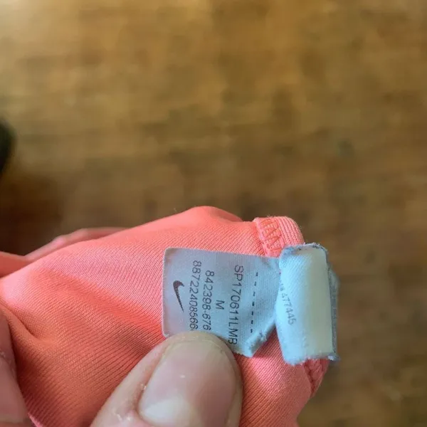 Nike pink strappy Barbiecore m Athleisure sports bra - Image 3
