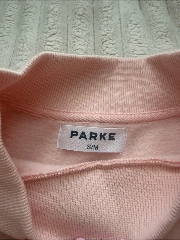 Parke Varsity Mockneck Valentines Pink - Image 6
