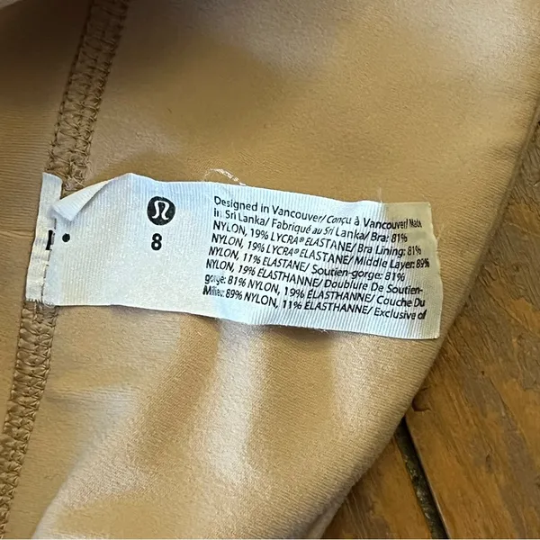 Lululemon Align Reversible Padded Bra Light Support, A/B Cup - Image 5