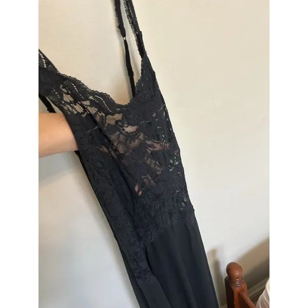 Vintage Rare Victoria’s Secret Lace Maxi Slip Dress Size Medium Feminine Sexy - Image 5