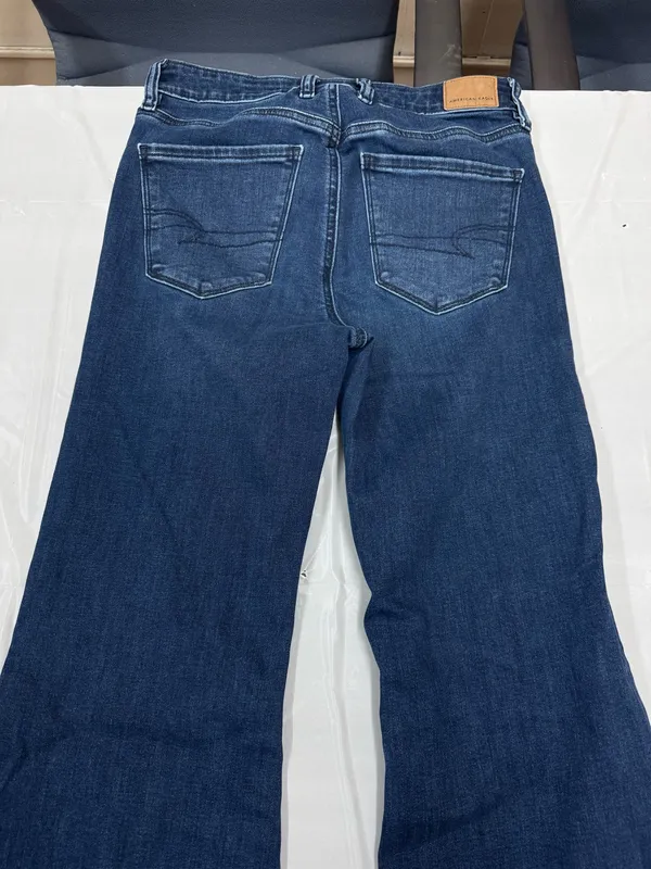 American Eagle Next Level Stretch Festival Flare Jeans Size 4 - Image 5