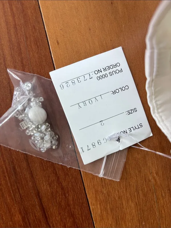 NWT David’s Bridal wedding gown - Image 7